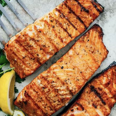 Fitness Meal Plan - Grilled Salmon 三文鱼健身餐