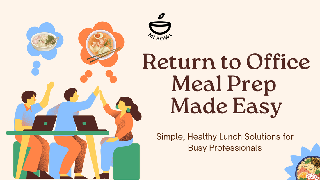 Return to Office Meal Prep Made Easy: Simple, Healthy Lunch Solutions for Busy Professionals