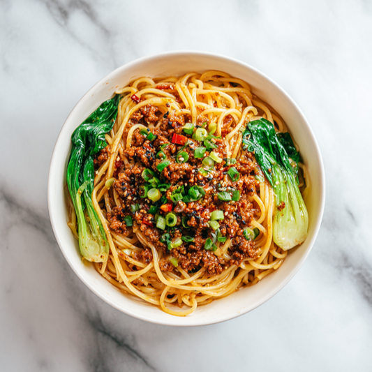 D: Sichuan Style Dandan Noodle with Peanut Sauce 川味担担面 (June 7/10)