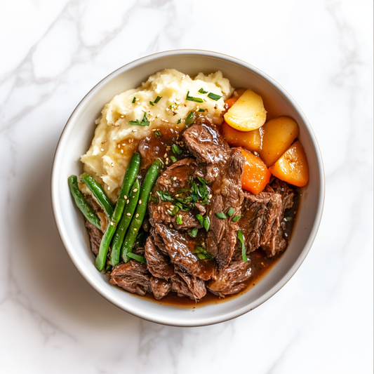 E.韩式烤肉炖牛肉配土豆泥 (4月26日/4月29日)