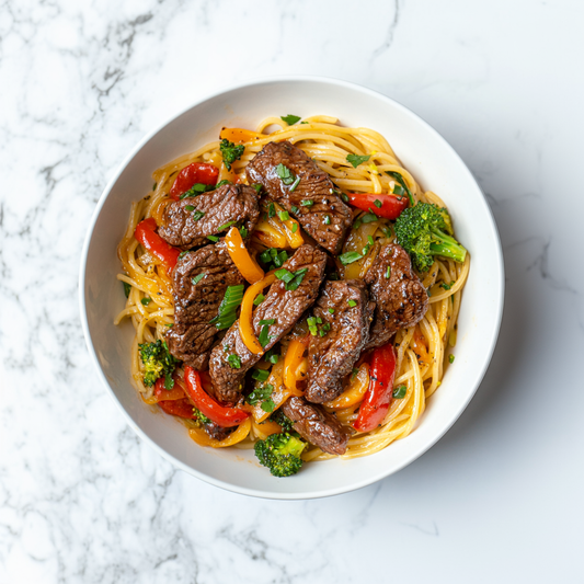 F: 黑椒牛柳意面(April 26/Apr 29)