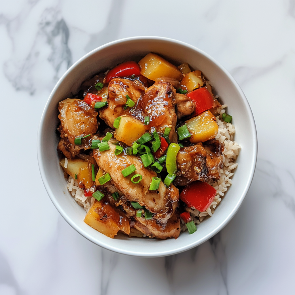 J: Soy Bean Paste Braised Chicken with Brown Rice 酱香黄焖鸡配糙米饭 (August 16/19)