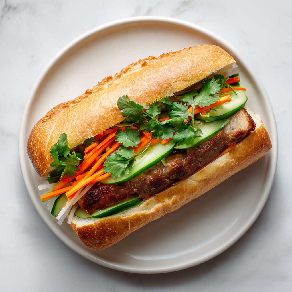 Vietnamese Banh Mi (Beef)