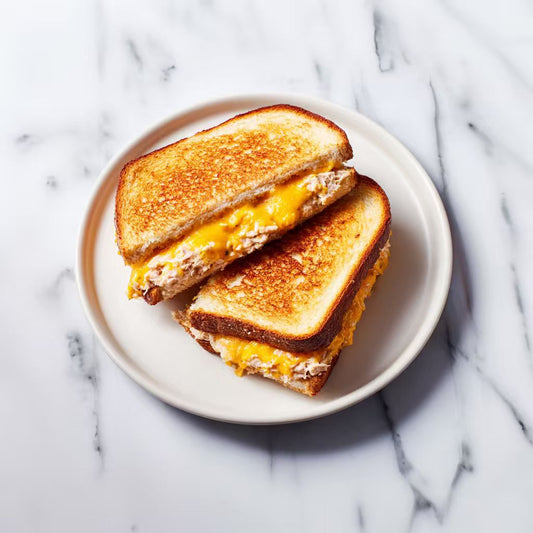 HR Tuna Melt with ginger ale combo